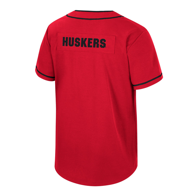 Boys' Nebraska Huskers Youth Detonation Baseball Jersey - RED