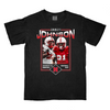 Boys' Nebraska Huskers Youth Emmett Johnson Portrait T-Shirt - BLACK