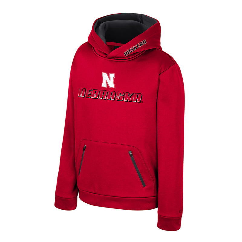 Boys' Nebraska Huskers Youth Fin Hoodie - NEBRASKA