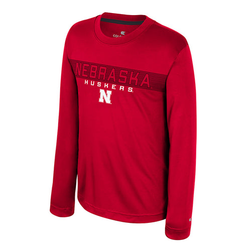 Boys' Nebraska Huskers Youth Lemongrab Longsleeve T-Shirt - NEBRASKA