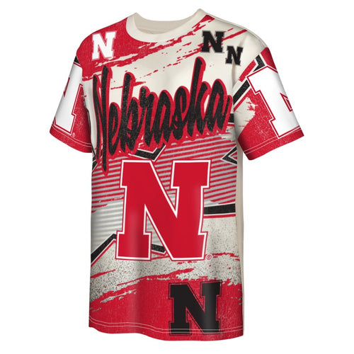 Boys' Nebraska Huskers Youth Make Noise T-Shirt - NEBRASKA