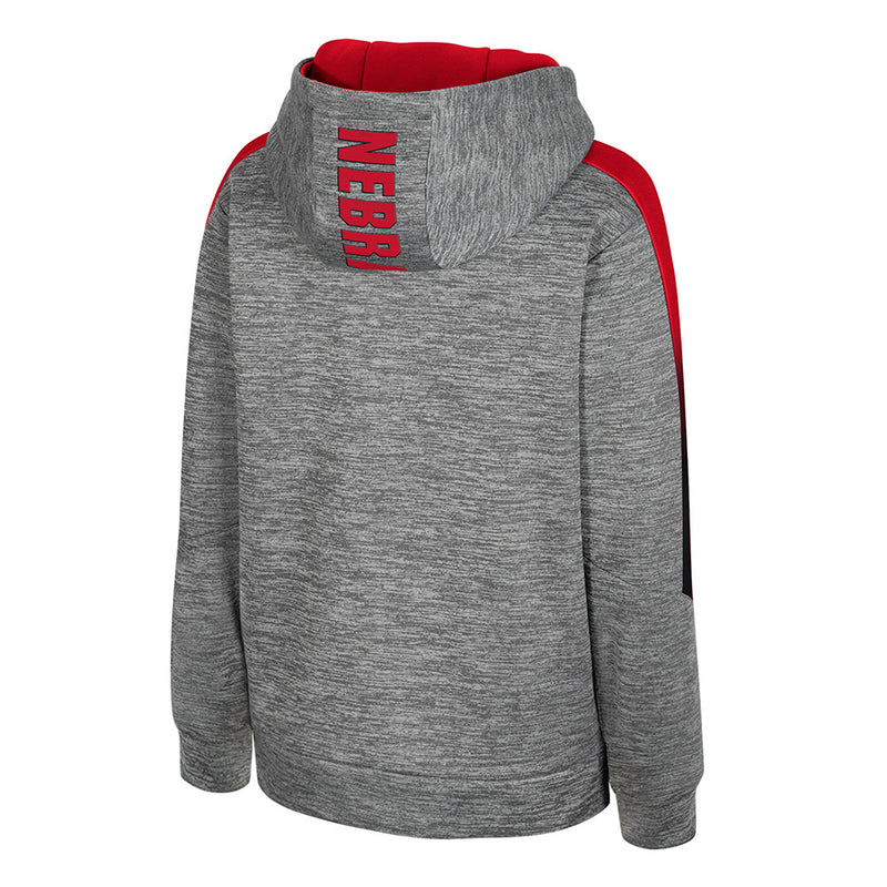 Boys' Nebraska Huskers Youth The Gang Poly Hoodie - NEBRASKA