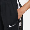 Boys' Nike Elite 23 Stripe Basketball Shorts - 010 - BLACK