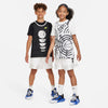Boys' Nike Elite 23 Stripe Basketball Shorts - 100 - WHITE