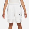 Boys' Nike Elite 23 Stripe Basketball Shorts - 100 - WHITE