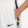 Boys' Nike Elite 23 Stripe Basketball Shorts - 100 - WHITE