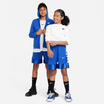Boys' Nike Elite 23 Stripe Basketball Shorts - 480 ROYL