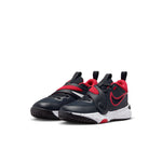 Boys' Nike Kids Team Hustle D 11 Basketball Shoes - 003 - BLACK/RED