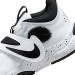 Boys' Nike Kids Team Hustle D 11 Basketball Shoes - 100 - WHITE