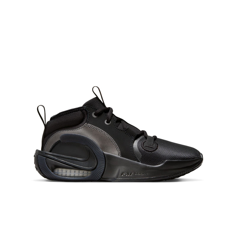 Boys' Nike Youth Air Zoom Crossover 2 Baskeball Shoes - 002 - BLACK