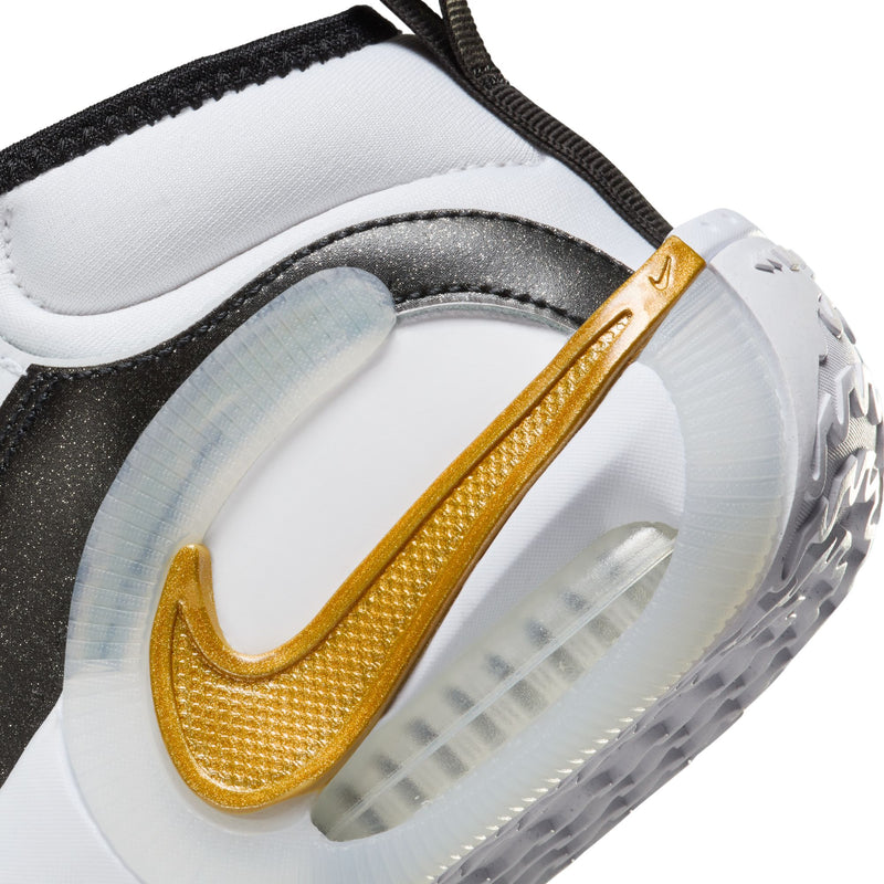 Boys' Nike Youth Air Zoom Crossover 2 Baskeball Shoes - 100 - WHITE
