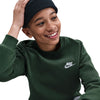 Boys' Nike Youth Club Fleece Crew Sweatshirt - 323 FIR