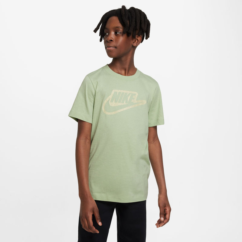 Boys'  Nike Youth Club T-Shirt - 343 - HONEYDEW