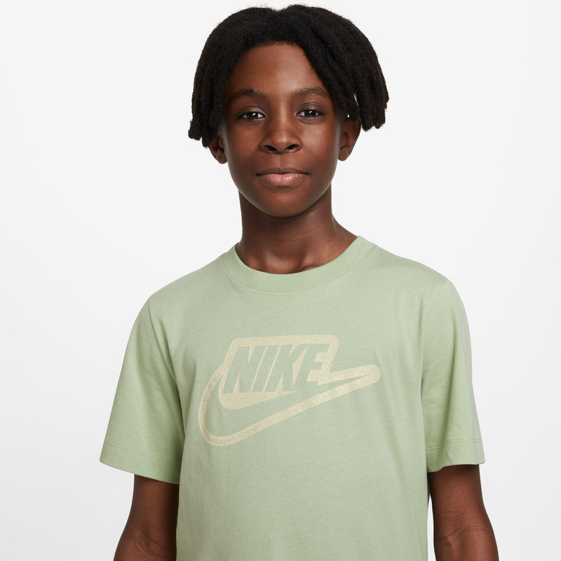 Boys'  Nike Youth Club T-Shirt - 343 - HONEYDEW