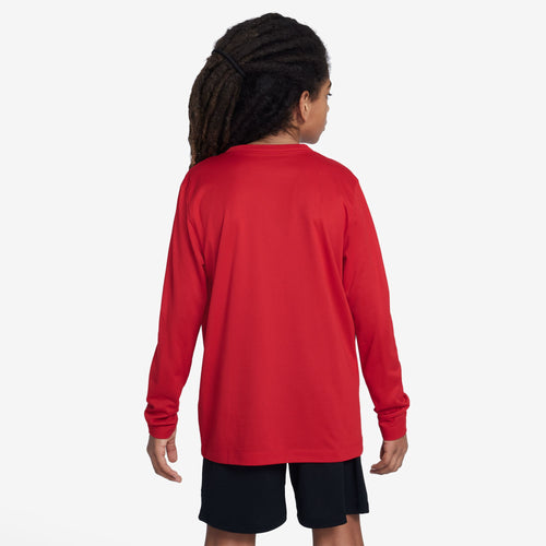 Boys' Nike Youth Dri-FIT Longsleeve - 657 - RED