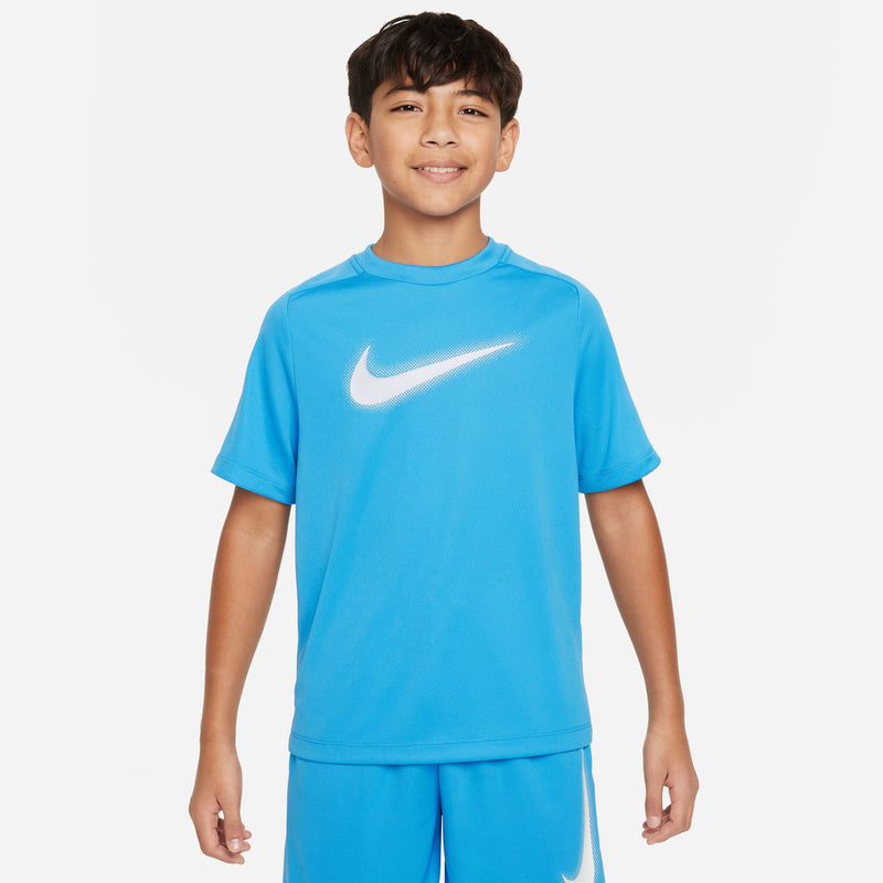 Boys' Nike Youth Dri-FIT Multi+ T-Shirt - 435 PBLU