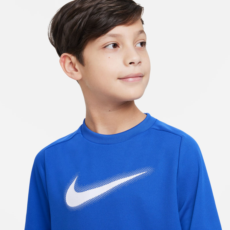 Boys' Nike Youth Dri-FIT Multi+ T-Shirt - 480 ROYL