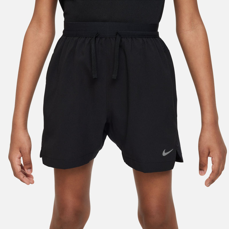 Boys' Nike Youth Dri-FIT Multi Tech EasyOn Short - 010 - BLACK