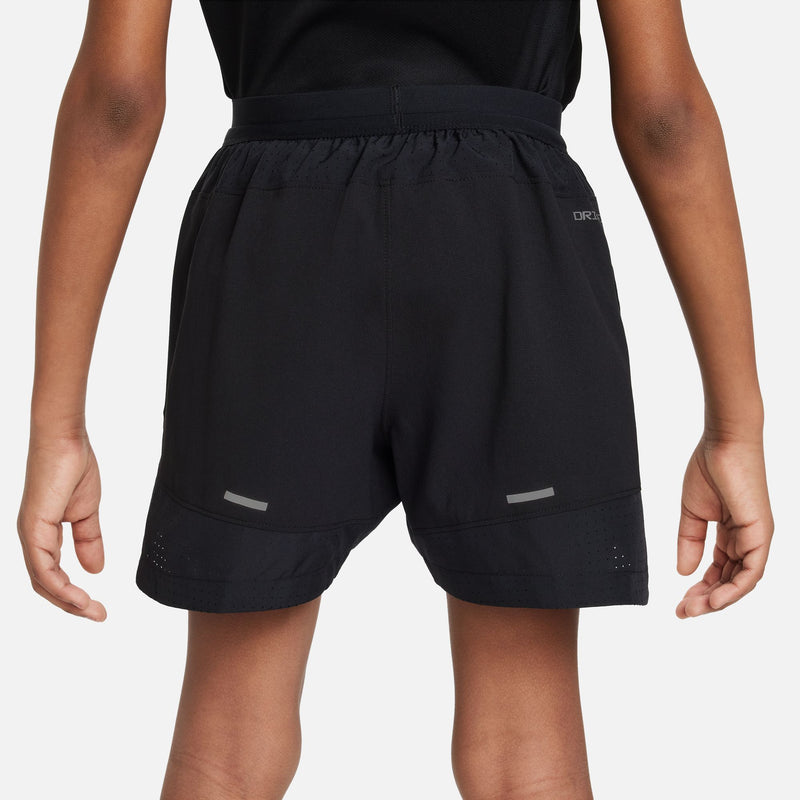 Boys' Nike Youth Dri-FIT Multi Tech EasyOn Short - 010 - BLACK