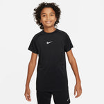Boys' Nike Youth Dri-FIT Pro T-Shirt - 010 - BLACK