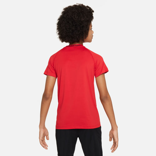 Boys' Nike Youth Dri-FIT Pro T-Shirt - 657 - RED