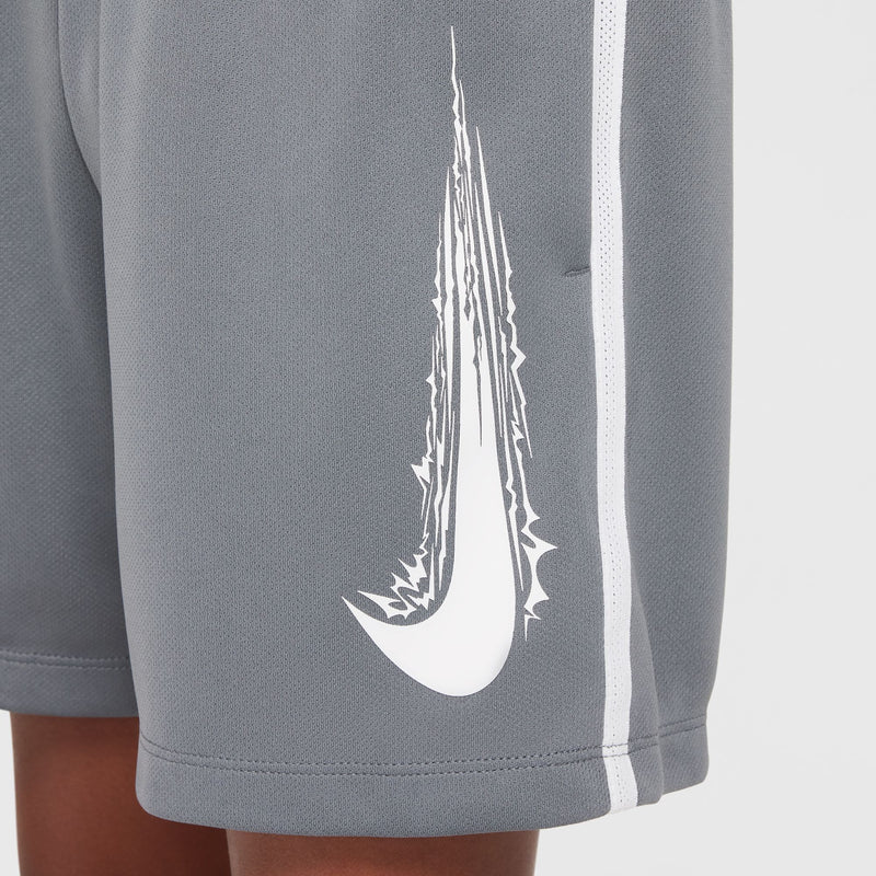 Boys' Nike Youth Dri-Fit Multi Short - 084 - GREY