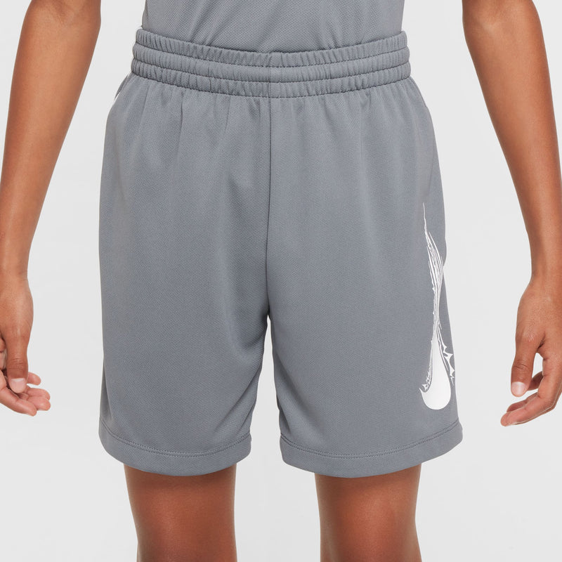 Boys' Nike Youth Dri-Fit Multi Short - 084 - GREY
