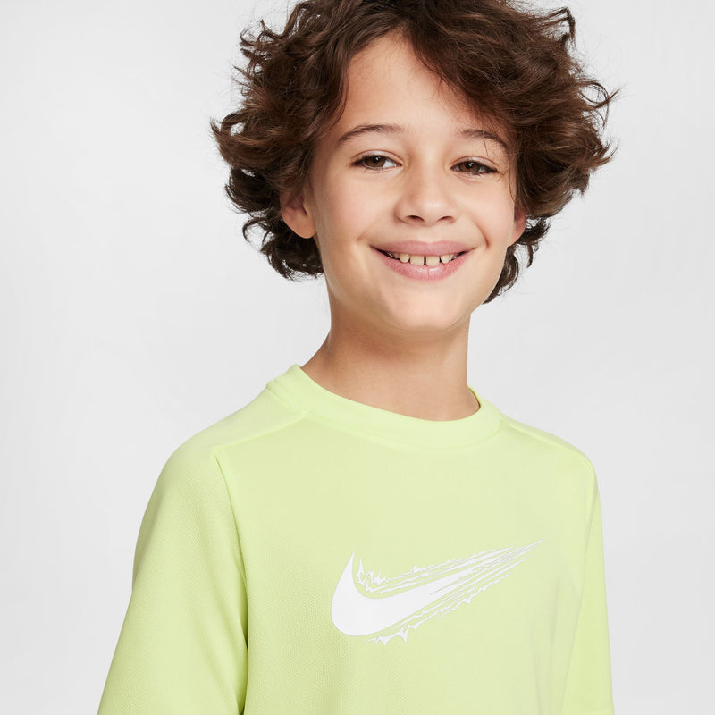 Boys' Nike Youth Multi Dri-FIT T-Shirt - 736 - LIGHT LEMON TWIST