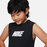 Boys' Nike Youth Multi+ TankTop - 010 - BLACK