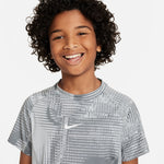 Boys' Nike Youth Pro Dri-FIT T-Shirt - 077 - GREY