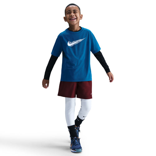 Boys' Nike Youth Pro Dri-FIT Tights - 100 - WHITE