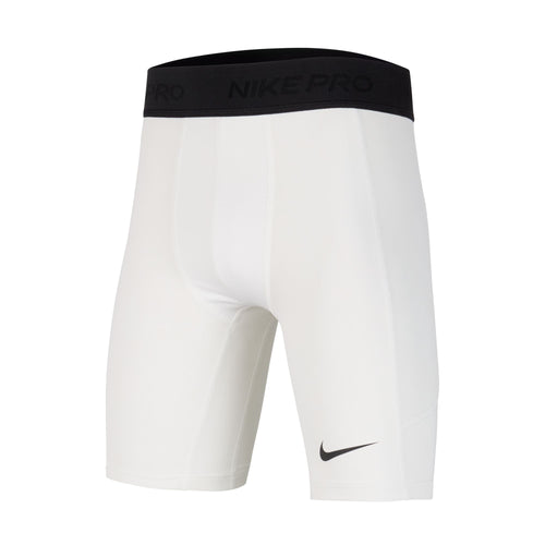 Boys' Nike Youth Pro Short - 100 - WHITE