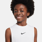 Boys' Nike Youth Pro Sleeveless Tee - 100 - WHITE