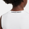 Boys' Nike Youth Pro Sleeveless Tee - 100 - WHITE