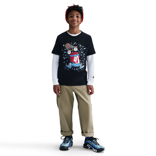 Boys' Nike Youth Shoebox T-Shirt - 010 - BLACK