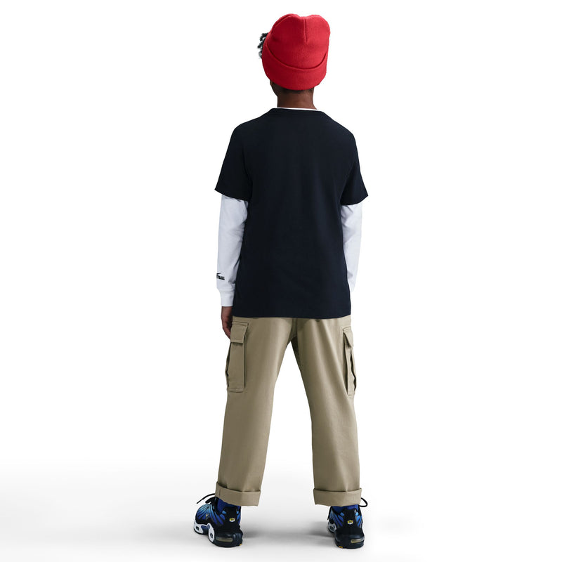 Boys' Nike Youth Shoebox T-Shirt - 010 - BLACK