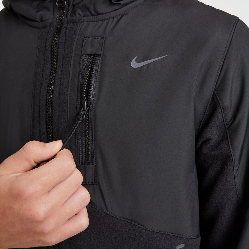 Boys' Nike Youth Utility Winterized Jacket - 010 - BLACK