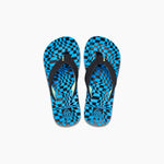 Boys' Reef Youth Ahi Swell Checkers Sandals - SWELL