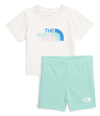 Boys' The North Face Infant Cotton Summer 2-Piece Short Set - 56R WHT