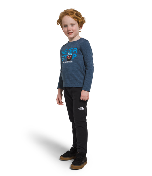 Boys' The North Face Kids Glacier Fleece Pant - JK3 - BLACK