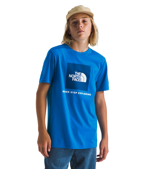 Boys' The North Face Youth Box NSE T-Shirt - T4S BLUE