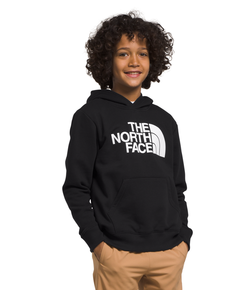 Boys' The North Face Youth Camp Fleece Pullover Hoodie - KY4 BLK