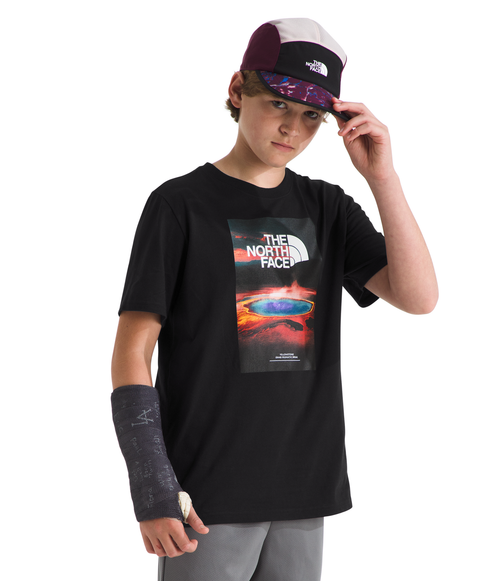 Boys' The North Face Youth Landscapes T-Shirt - JK3 - BLACK