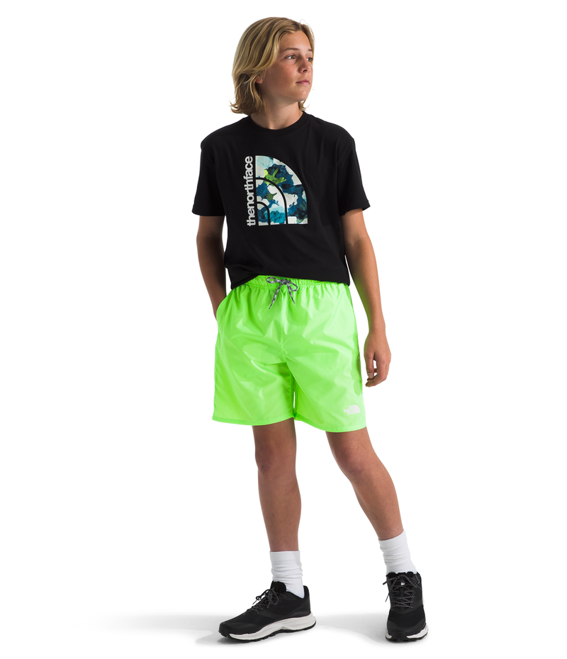 Boys' The North Face Youth Never Stop Woven Short - D6S GRN