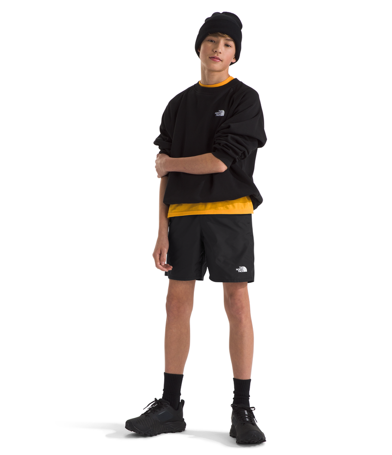 Boys' The North Face Youth Never Stop Woven Short - JK3 - BLACK