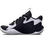 Boys' Under Armour Kids Jet 23 Basketball Shoes - 100 B/WH