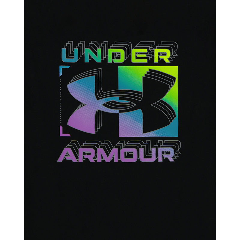 Boys' Under Armour Kids Logo Card Short Set - 001 - BLACK