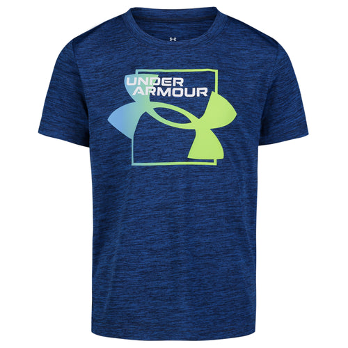 Boys' Under Armour Toddler Tech Twist Big Logo T-Shirt - 420 NAVY