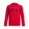 Boys' Under Armour Youth Armour Fleece Big Logo Hoodie - 600 - RED