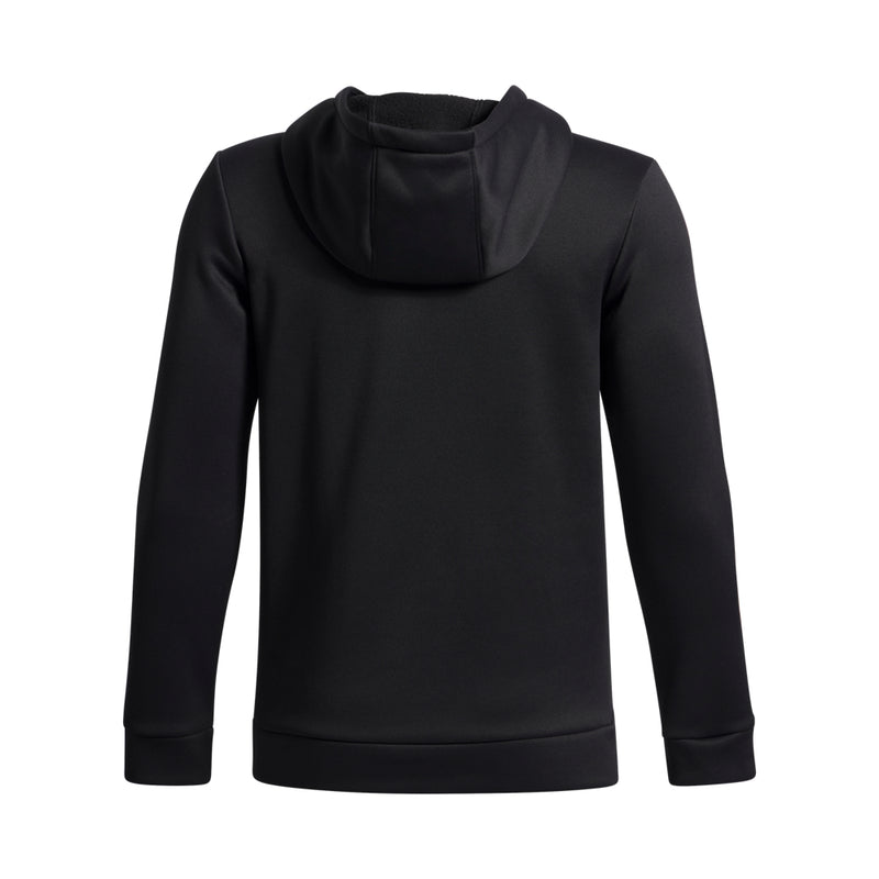 Boys' Under Armour Youth Armour Fleece Embossed Hoodie - 001 - BLACK
